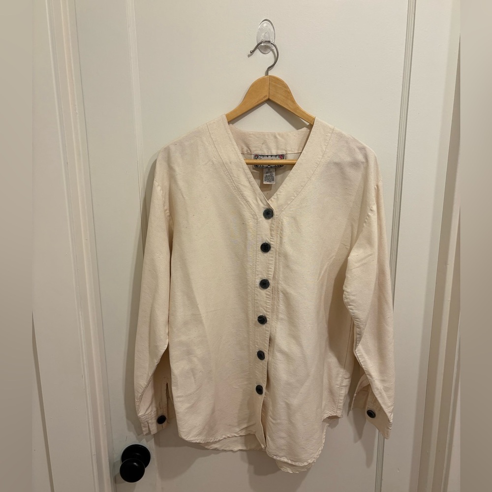Vintage Jonathan Martin 100% Silk Top Medium